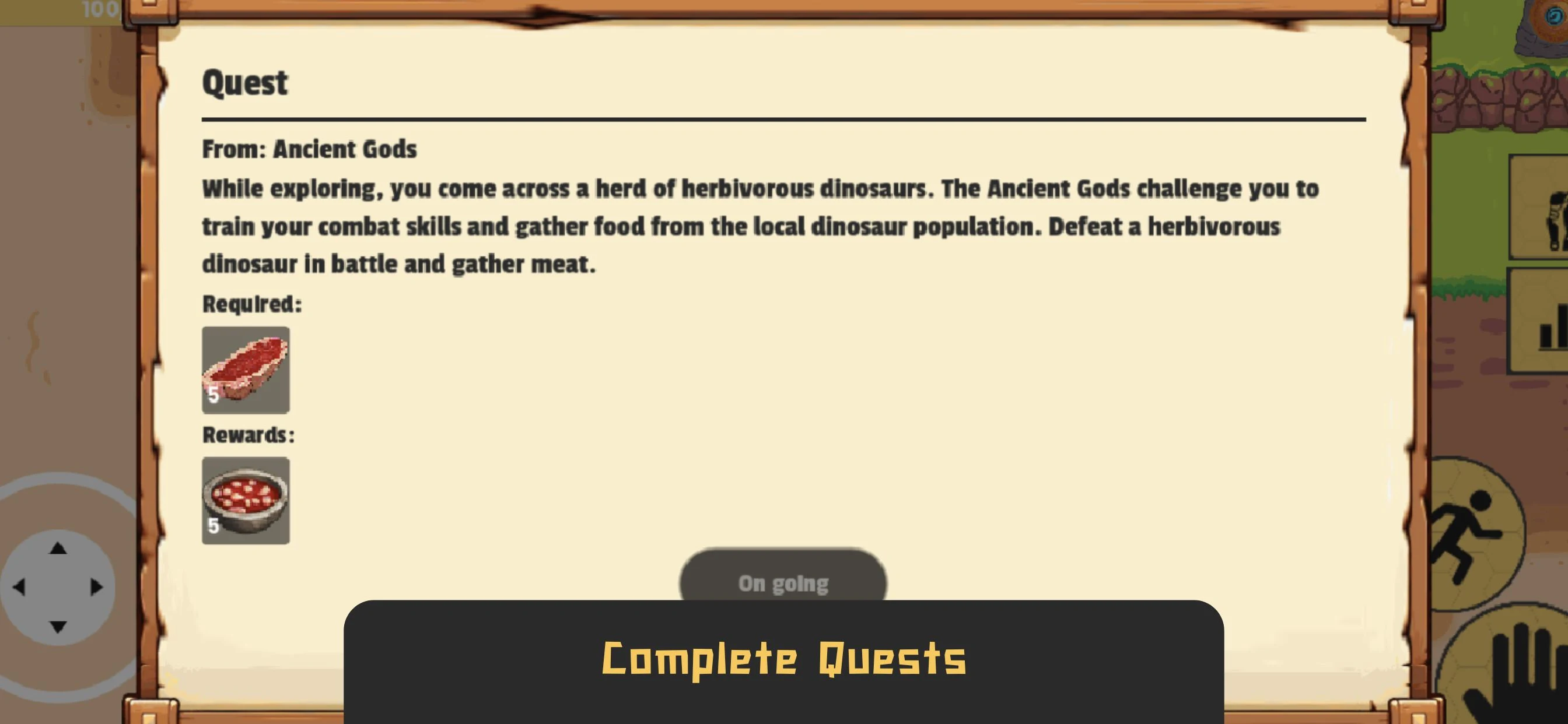 Dino Age: Survival Game screenshot